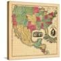 1852, Mexico, United States, Central America-null-Stretched Canvas