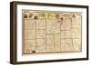 1853, Wayne County 1853 Wall Map, New York, United States-null-Framed Giclee Print