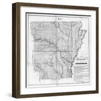 1854, Arkansas-null-Framed Giclee Print