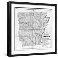 1854, Arkansas-null-Framed Giclee Print