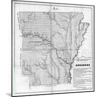 1854, Arkansas-null-Mounted Giclee Print