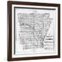 1854, Arkansas-null-Framed Giclee Print