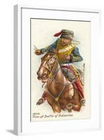 1854, Time of Battle of Balaclava-null-Framed Giclee Print