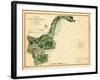 1854, York River and Cape Neddick Harbors Chart, Maine, Maine, United States-null-Framed Giclee Print