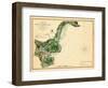 1854, York River and Cape Neddick Harbors Chart, Maine, Maine, United States-null-Framed Giclee Print