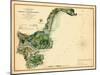 1854, York River and Cape Neddick Harbors Chart, Maine, Maine, United States-null-Mounted Giclee Print