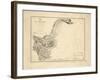 1854, York River Harbor Chart Maine, Maine, United States-null-Framed Giclee Print