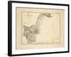 1854, York River Harbor Chart Maine, Maine, United States-null-Framed Giclee Print