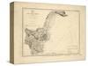1854, York River Harbor Chart Maine, Maine, United States-null-Stretched Canvas