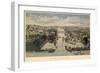 1855, Oswego 1855 Bird's Eye View, New York, United States-null-Framed Giclee Print