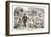 1855 Punch Dinosaurs Crystal Palace-Paul Stewart-Framed Photographic Print