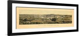 1855, Saco and Biddeford, Maine-null-Framed Premium Giclee Print