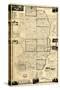 1856, Jefferson County Wall Map, Ohio, United States-null-Stretched Canvas