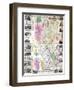 1856, Strafford County Wall Map, New Hampshire, United States-null-Framed Premium Giclee Print