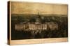 1857 Panoramic View of Washington D.C. with the New Dome of the Capitol, Looking East-null-Stretched Canvas