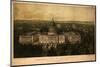 1857 Panoramic View of Washington D.C. with the New Dome of the Capitol, Looking East-null-Mounted Photo