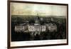 1857, Washington City and Capitol 1857c Bird's Eye View, District of Columbia, United States-null-Framed Giclee Print
