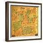 1858, Essex County 1858 Wall Map, New York, United States-null-Framed Giclee Print