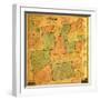 1858, Essex County 1858 Wall Map, New York, United States-null-Framed Giclee Print