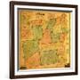 1858, Essex County 1858 Wall Map, New York, United States-null-Framed Giclee Print