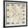 1860, Belknap County Wall Map, New Hampshire, United States-null-Framed Giclee Print