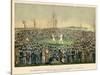 1860, Boxing Match International Contest Between Heenan and Sayers at Farnborough-null-Stretched Canvas