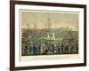 1860, Boxing Match International Contest Between Heenan and Sayers at Farnborough-null-Framed Giclee Print