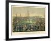 1860, Boxing Match International Contest Between Heenan and Sayers at Farnborough-null-Framed Giclee Print