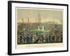 1860, Boxing Match International Contest Between Heenan and Sayers at Farnborough-null-Framed Giclee Print