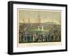 1860, Boxing Match International Contest Between Heenan and Sayers at Farnborough-null-Framed Giclee Print