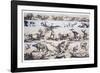 1860 Duncan's Prehistoric Epoch Panorama-Paul Stewart-Framed Photographic Print