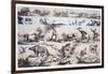 1860 Duncan's Prehistoric Epoch Panorama-Paul Stewart-Framed Photographic Print