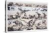 1860 Duncan's Prehistoric Epoch Panorama-Paul Stewart-Stretched Canvas