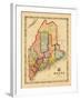 1860, Maine-null-Framed Giclee Print