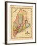 1860, Maine-null-Framed Giclee Print