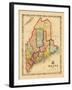 1860, Maine-null-Framed Giclee Print