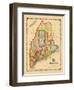 1860, Maine-null-Framed Giclee Print