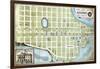 1860s, Beaufort City Plot Map, South Carolina, United States-null-Framed Giclee Print