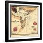 1860s, Charleston Harbor Chart South Carolina, South Carolina, United States-null-Framed Premium Giclee Print