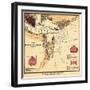 1860s, Charleston Harbor Chart South Carolina, South Carolina, United States-null-Framed Premium Giclee Print