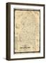 1861, Prince George's County Wall Map, Maryland, United States-null-Framed Giclee Print