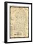 1861, Prince George's County Wall Map, Maryland, United States-null-Framed Giclee Print