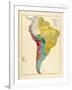 1861, South America-null-Framed Giclee Print