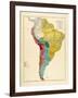 1861, South America-null-Framed Giclee Print