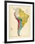 1861, South America-null-Framed Giclee Print