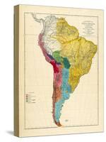1861, South America-null-Stretched Canvas