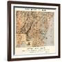 1861,VA - MD - DE - D.C. Bird's Eye View - The Seat of War, District of Columbia,USA-null-Framed Giclee Print