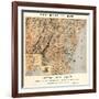 1861,VA - MD - DE - D.C. Bird's Eye View - The Seat of War, District of Columbia,USA-null-Framed Giclee Print