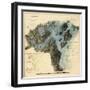 1862, Portland Harbor Chart, Maine-null-Framed Giclee Print