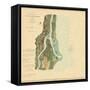 1862, St. Augustine Harbor Chart 1862, Florida, United States-null-Framed Stretched Canvas